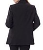 Jones New York Roll Cuff Notch Lapel 3/4 Sleeve Blazer - Image 4