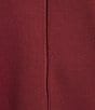 Jones New York Serenity Knit Crewneck Long Dolman Sleeve Top, Color:Bordeaux - Image 6