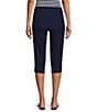 Jones New York Stretch Twill Wide Leg Pull-On Capris - Image 2