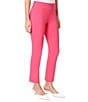 Color:Fresh Guava - Image 1 - Super Stretch Twill Pull-On Wide Waistband Straight Leg Pant
