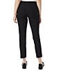 Color:Jones Black - Image 2 - Super Stretch Twill Pull-On Wide Waistband Straight Leg Pant