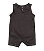 Color:Black - Image 2 - Baby Boys Newborn-24 Months Air Jordan Jersey Romper