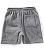 Jordan Big Boys Brooklyn Essentials Fleece Shorts, Color:Carbon Grey Heather - Image 2
