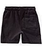 Jordan Big Boys Brooklyn Essentials Fleece Shorts, Color:Black - Image 2