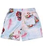 Jordan Big Boys 8-20 Essentials Summer Printed Mesh Shorts, Color:White - Image 2