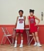 Color:Gym Red/Black - Image 4 - Big Boys 8-20 Jumpman Air Diamond Active Mesh Shorts