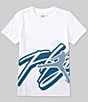 Color:White - Image 1 - Big Boys 8-20 Short Sleeve JDB Mesh Flight T-Shirt