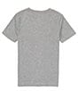 Color:Carbon Heather Black - Image 2 - Big Boys 8-20 Short Sleeve Varsity Jumpman T-Shirt