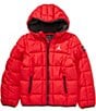 Jordan Big Boys Essential Midweight Puffer Ski Jacket, Color:Gym Red - Image 1