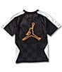 Jordan Big Boys MJ Deep Dish Jersey, Color:Black - Image 2