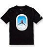 Jordan Big Boys Short Sleeve Plane Window Tee - Image 1