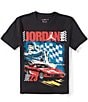 Jordan Big Boys Short Sleeve Brooklyn Auto 85 Tee - Image 1