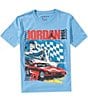 Jordan Big Boys Short Sleeve Brooklyn Auto 85 Tee - Image 2
