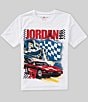 Jordan Big Boys Short Sleeve Brooklyn Auto 85 Tee - Image 1