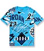 Jordan Big Boys Short Sleeve Dynasty Printed Tee - Image 3