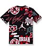 Jordan Big Boys Short Sleeve Dynasty Printed Tee - Image 2