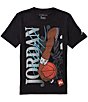 Jordan Big Boys Short Sleeve Hip Rest Tee - Image 1