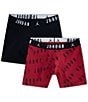 Color:Red/Black - Image 1 - Jumpman Boxer Briefs 2-Pack