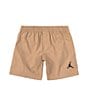 Color:Hemp Khaki - Image 1 - Little Boys 2T-4T Essential Woven Shorts
