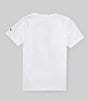 Color:White - Image 2 - Little Boys 2T-4T Short Sleeve JDB Watercolor Jumpman T-Shirt