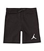 Color:Black - Image 1 - Little Boys 2T-7 Jumpman Essentials Fleece Shorts