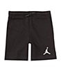 Jordan Little Boys 2T-7 Jumpman Essentials Fleece Shorts, Color:Black - Image 1