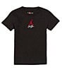 Color:Black - Image 2 - Little Boys 2T-7 Short Sleeve 1985 Champion T-Shirt