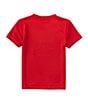 Color:Gym Red - Image 2 - Little Boys 2T-7 Short Sleeve Jordan Logo T-Shirt