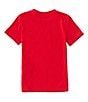 Color:Gym Red/Black - Image 2 - Little Boys 2T-7 Short-Sleeve Jumpman Air Embroidery Logo Knit T-Shirt