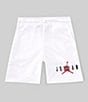 Color:White/Black/Gym Red - Image 1 - Little Boys 2T-7 Essentials Mesh Shorts