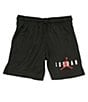 Color:Black/White/Gym Red - Image 1 - Little Boys 2T-7 Essentials Mesh Shorts