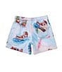 Jordan Little Boys 4-7 Essentials Summer Printed Mesh Shorts, Color:White - Image 2