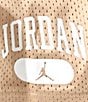 Jordan Little Boys Mesh PE Shorts, Color:Beige/Khaki - Image 2