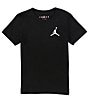 Color:Black/White - Image 1 - Little Boys 4-7 Short-Sleeve Jumpman Air Essential T-Shirt