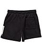 Jordan Little Boys MJ Essentials Fleece Short, Color:Black - Image 2
