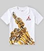 Jordan Little Boys Short Sleeve Skeleton Ring T-Shirt - Image 2