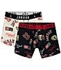 Color:White/Black - Image 1 - Printed Boxer Briefs 2-Pack