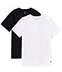 Jordan Short Sleeve Sleep T-Shirts 2-Pack, Color:Black/White - Image 1