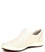Color:White - Image 4 - Caren 22 Leather Perforated Sneakers