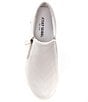 Color:White - Image 5 - Caren 22 Leather Perforated Sneakers