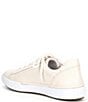 Color:White - Image 3 - Claire 01 Leather Sneakers