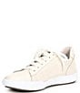 Color:White - Image 4 - Claire 01 Leather Sneakers