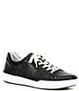 Color:Black - Image 1 - Claire 01 Leather Sneakers