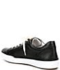 Color:Black - Image 3 - Claire 01 Leather Sneakers