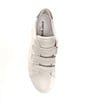 Color:White - Image 5 - Claire 12 Leather Adjustable Sneakers