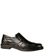 Color:Black - Image 1 - Douglas Antique Leather Casual Loafers