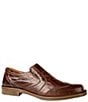 Color:Marone - Image 1 - Douglas Antique Leather Casual Loafers