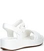 Josef Seibel Eve 02 Leather Ankle Wrap Wedge Sandals - Image 2