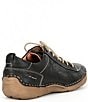 Color:Black - Image 2 - Fergey 56 Leather Lace-Up Oxford Sneakers