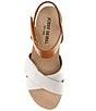 Josef Seibel Grace 01 Leather Ankle Strap Block Heel Sandals, Color:Off White - Image 5
